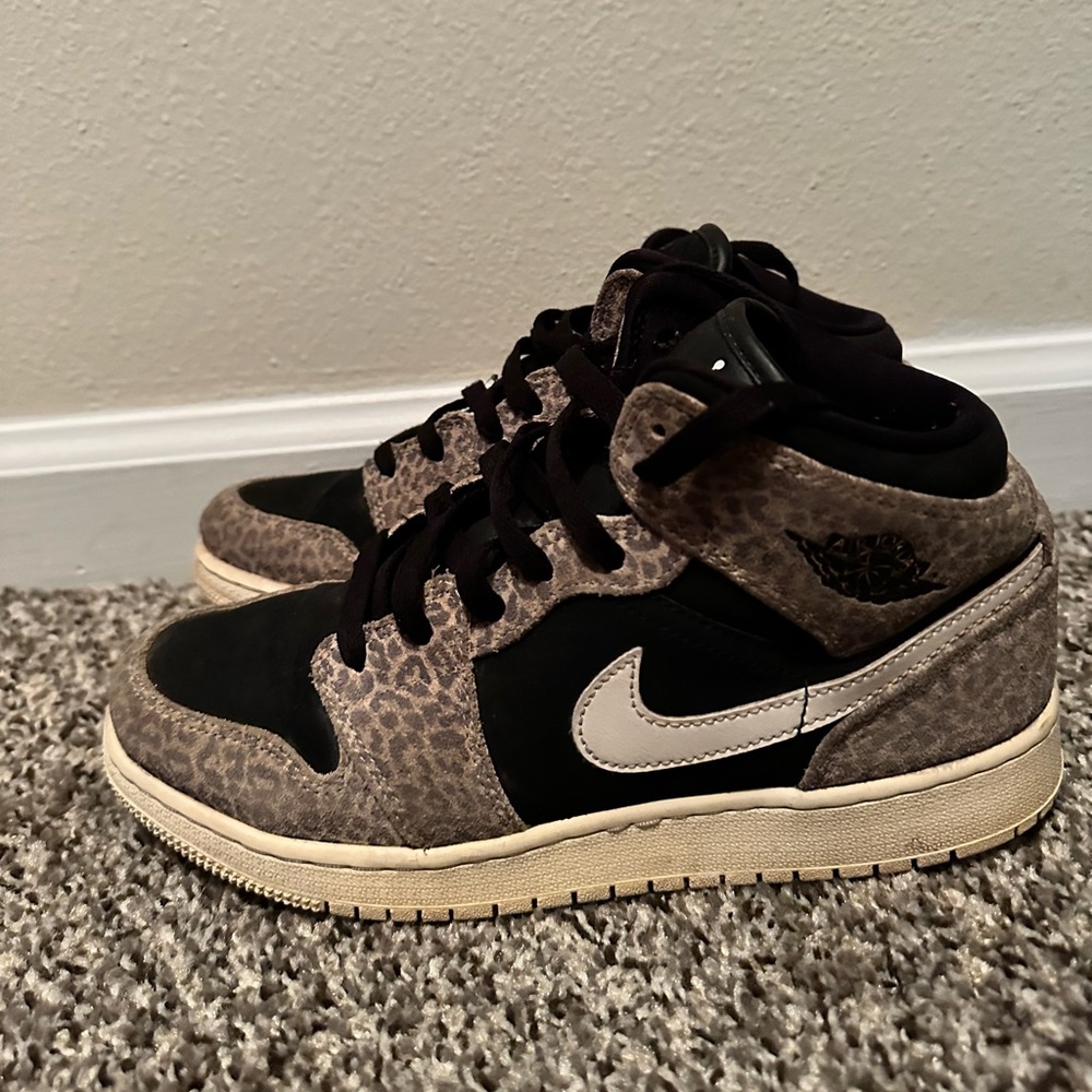 Cheetah Print Air Jordons